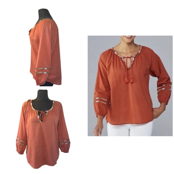 PRANA | Atlantis Embroidered  Top  | Small - Picture 1 of 7